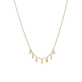 DANGLING FEATHERS HALSKÆDE - Halskæde