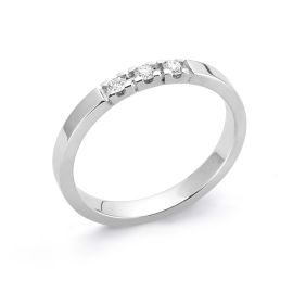 ALLIANCE RING 9 KARAT 3x0,04CT - Nuran