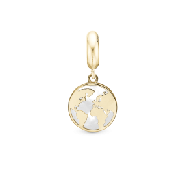 CHRISTINA DESIGN THE WORLD PERLEMOR CHARM TIL 4MM ARMBÅND - Christina design