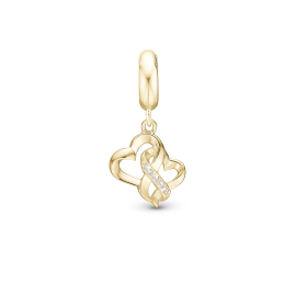 CHRISTINA DESIGN MOTHER CHILD TRUE LOVE CHARM TIL 4MM ARMBÅND - Christina design