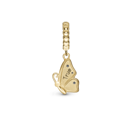 CHRISTINA DESIGN BUTTERFLY FRIEND CHARM TIL 4MM ARMBÅND - Christina design