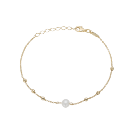PERLE ARMBÅND - Forgyldt armbånd