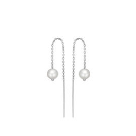 ØRETRÅDE MED PERLE - Aagaard