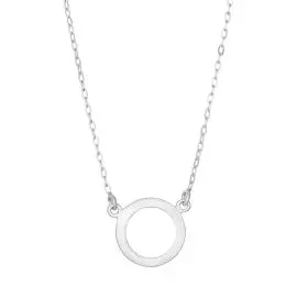CIRCLE52 SØLV HALSKÆDE 45+5CM - Nordahl