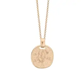 HALSKÆDE MED TRÆ - Halskæde