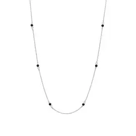 HALSKÆDE MED ONYX &amp; AMAZONIT - Halskæde