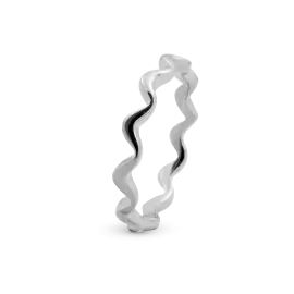 CHRISTINA WAVE RING - Ringe sølv