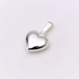 KLASSISK HJERTE VEDHÆNG I SØLV FRA GULD OG SØLV DESIGN - Vedhæng