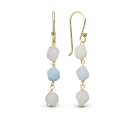 AMAZONITE ØRERINGE - Christina design