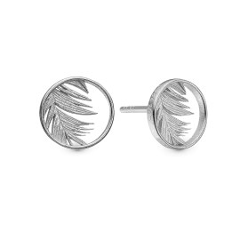 PALM LEAVES ØRESTIKKER - Øreringe sølv