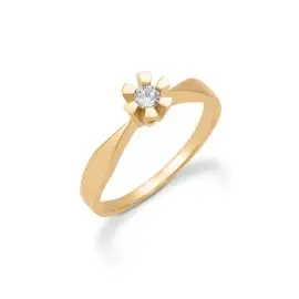 ETERNITY RING 14 KARAT 0,05CT - Ringe guld