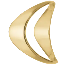 8 KARAT GULD RING MÅNE - Ringe guld