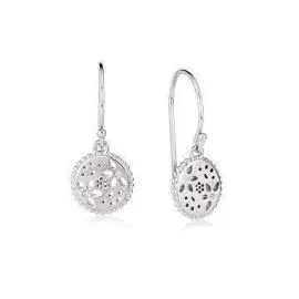 SØLV BLOMSTER ØREHÆNGER - SALE SMYKKER