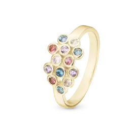 CHRISTINA COLOURFUL CHAMPAGNE RING - Christina design