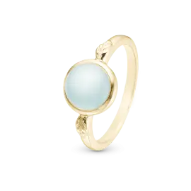 CHRISTINA BLUE CHALCEDONY RING - Christina design