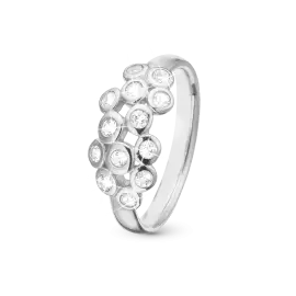 CHRISTINA CHAMPAGNE LOVE RING - Ringe sølv