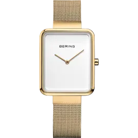 BERING CLASSIC FIRKANTET GULD - Bering