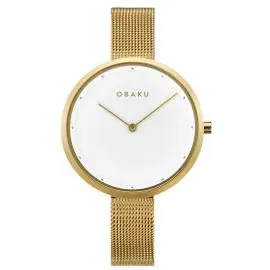 OBAKU DAME DOK -GOD, DAME UR MED MESH LÆNKE - Obaku