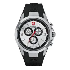 SWISS MILITARY HANOWA PREDATOR CHRONO - Herre ure med lænke