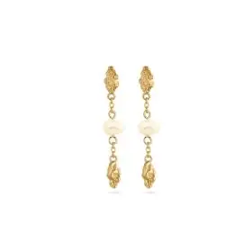 JEBERG " I AM GOLD" PERLE DROP ØRESTIKKER - Jeberg