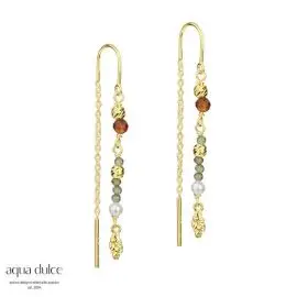 AQUA DULCE OLIVE GARDEN ØRERINGE - SMYKKER