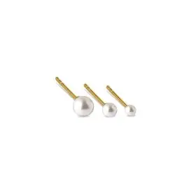 JEBERG PEARL STUD 3 PIECES ØRESTIKKER - Jeberg