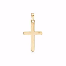 FORGYLDT KORS - Vedhæng forgyldt