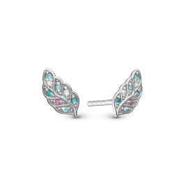 CHRISTINA DESIGN PEACOCK ØRESTIKKER - Øreringe sølv