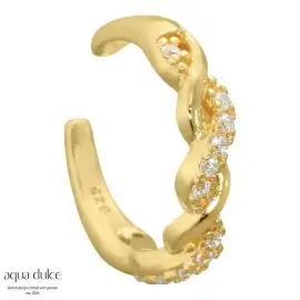 AQUA DULCE GRY EARCUFF - Aqua Dulce