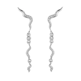 NAVA COPENHAGEN ØRERINGE - Øreringe sølv