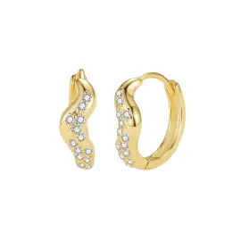 NAVA COPENHAGEN VEGA HOOPS - Øreringe sølv