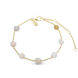 MORGANITE ARMBÅND - Forgyldt armbånd