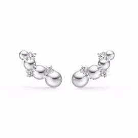 SOPHIA ØRERINGE - Guld &amp; Sølv Design