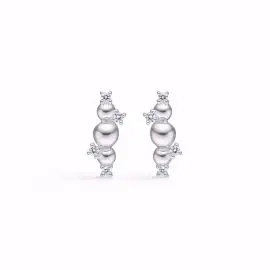 SOPHIA ØREINGE - Guld &amp; Sølv Design