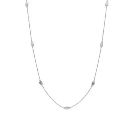 HALSKÆDE MED FIRKANTER - Sølv armbånd