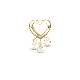 MY FAITH, HOPE , LOVE CHARM - Charms