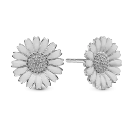 MARGUERITE ØRESTIKKER - Øreringe sølv