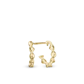 TWISTED CREOL - Øreringe forgyldt