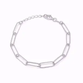 SEVILLE LINK ARMBÅND - Sølv armbånd