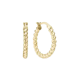 SNOET CREOL - Øreringe forgyldt