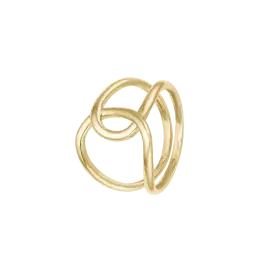 SNOEDE RING - Ringe forgyldt