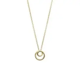 HEIRING FORGYLDT TWISTER MINI VEDHÆNG - Heiring