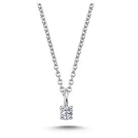 HVIDGULDS VEDHÆNG MED BRILLANT - Vedhæng hvidguld