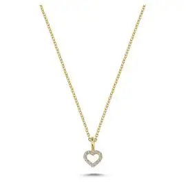 HJERTE VEDHÆNG I GULD - Vedhæng guld