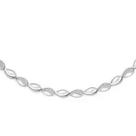 RANDERS SØLV COLLIER - Halskæde sølv