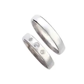 RANDERS SØLV VIELSESRINGE - SØLV