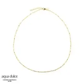 Aqua Dulce Rice Dot - Halskæde