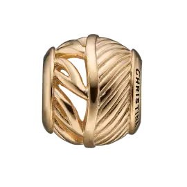 Healing Leaves, goldpl silver - Charms