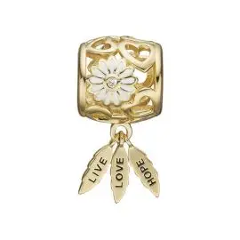 LIVE, LOVE, HOPE - Charms